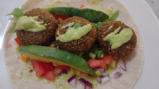 Red lentil falafel  Falafel de lentejas rojas [upl. by Regdor]