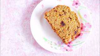 Vegan Date Walnut Cake Recipe [upl. by Yhpos]