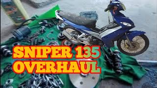 YAMAHA SNIPER 135 OVERHAUL  LJ TV [upl. by Durrace53]