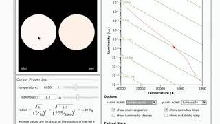 Hertzsprung Russell Diagram Explorer  NAAP Simulator [upl. by Eppesuig194]