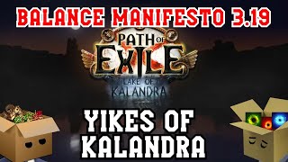 Path of Exile Balance Manifesto 319 vs Cardboard Bastards [upl. by Larkin]