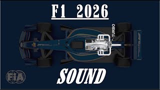 F1 2026 Engine SOUND [upl. by Irpac]