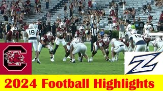 Akron vs South Carolina Football Game Highlights 9 21 2024 [upl. by Lledyr174]