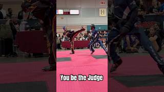 Point Fighting Judging Exercise  You be the Judge  What’s your call from this Angle karate mma [upl. by Cann]