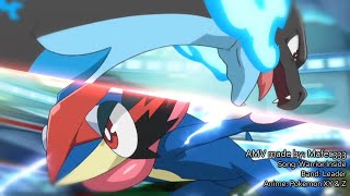 Mega Charizard X vs GreninjAsh  Kalos Final Battle  AMV  1080p [upl. by Collbaith]