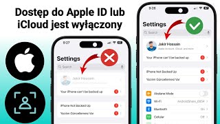 Naprawiono brak dostępu do iCloud lub Apple ID na iPhonie  Apple ID lub dostęp do iCloud wyłączony [upl. by Eilsehc]