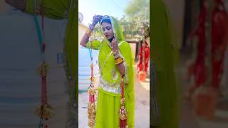 Rajput Bride  bride mehandi poshak  wedding rajputwedding bridemehndi bridalmehndi bridal [upl. by Hanson]