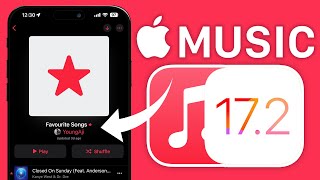 iOS 172 Apple Music Best New Features  Collaborative Playlist Focus Music Filter amp More [upl. by Neelik]