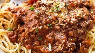 Spaghetti Bolognese [upl. by Arbua]