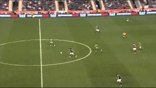 DeAndre yedlin sprints faster than striker [upl. by Yhtommit]