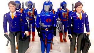 GI Joe ReAction Crimson Guard Commanders Tomax And Xamot BBTS 25th Exclusive Larkin’s Lair [upl. by Aivin]