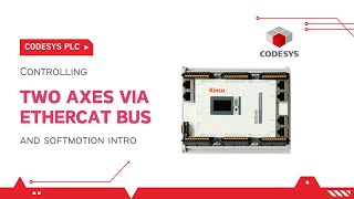 Codesys PLC Training Controlling Two Axes via EtherCAT Bus Like a Pro in Minutes [upl. by Odlanor168]