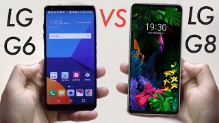 LG G8 Vs LG G6 Quick Comparison Impressions [upl. by Cirde]