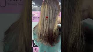 haircolour youtubeshorts hairstyle viralshort hair [upl. by Yeslaehc]