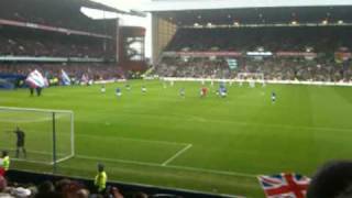 Rangers v Celtic SCUMBAGS during minute silence 10 HAHAHA [upl. by Don]