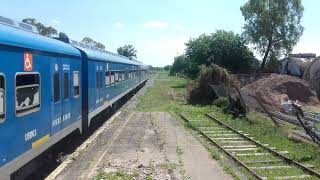 Tren 3864 CabredRetiro con CSR SDD7 B954  formación 14 de coches CSRPuzhen llegando a El Palomar [upl. by Haggai]