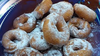 ROSCAS  rosquillas fritas  receta de mi abuela Recetas en menos de 3 minutos [upl. by Herrah934]