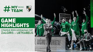 Lietkabelis  Zalgiris  Game Highlights  20210214 [upl. by Trinette]