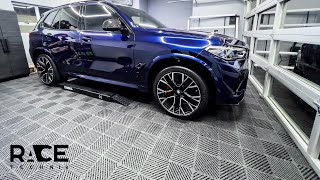 Bmw X5 Competition Tanzanite Blue 😍 2022 Level 2 Enhancement amp Full Frontal PPF Coverage [upl. by Faxon]