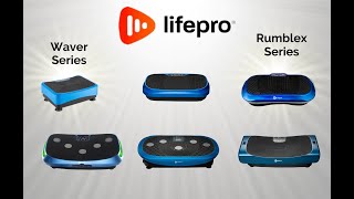 Vibration Plate Review of Lifepros Waver and Rumblex Series [upl. by Sandler]