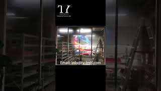 LED film screen displaycustomizedleddisplay ledLED screen display [upl. by Norval452]