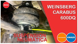 Weinsberg 600 DQ Suspensión neumática [upl. by Htehpaj]