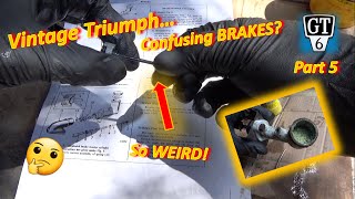 Pt 5 Confusing BRAKES 67 Triumph GT6 Labor Day Special [upl. by Thirza]