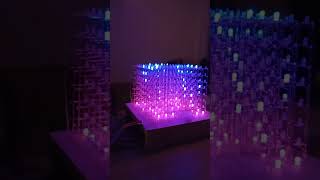 888 RGB LED cube [upl. by Oiramrej]