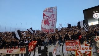 Grobari na 146 derbiju  full report 3 angles  Partizan  Zvezda 26042014 [upl. by Nyleaj90]