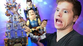 MASSIVE HELLO NEIGHBOR TOY UNBOXING [upl. by Nortal]