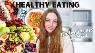 Healthy eating for beginners how to eat healthy in 2024 Best tips from a nutritionist  Edukale [upl. by Naelopan]