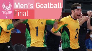 Mens Goalball Gold Medal Match  Tokyo 2020 Paralympic Games [upl. by Tiga]