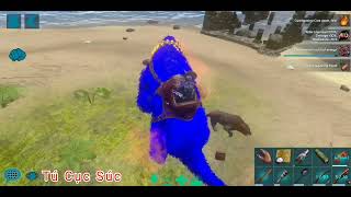 35 ARK mobile Online Tame Sabertooth và carnotaurus về sinh sản [upl. by Cheffetz]