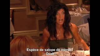 Real Housewives of New Jersey  Teresa Giudice amp Danielle Staub la table renversée Table flip VOSTFR [upl. by Michel]