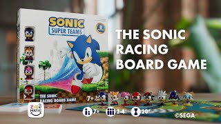 Sonic Super Teams  The racing board game with Sonic [upl. by Ritter]