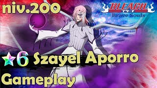 Gameplay Szayel Aporro  Bleach Brave Souls [upl. by Norwood]