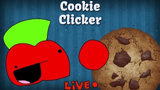 PLAYING COOKIE CLICKER  LIVE 🍎 [upl. by Nylednarb574]