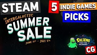 5 Indie Game Picks for the Steam Summer Sale 2018 [upl. by Elicec521]