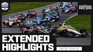 Extended Race Highlights  Honda Indy 200 at MidOhio  INDYCAR SERIES [upl. by Pall]