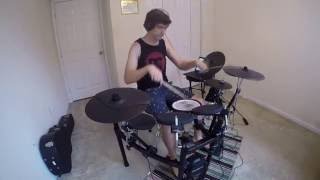 Memphis May Fire  The Sinner Drum Cover [upl. by Zitah]