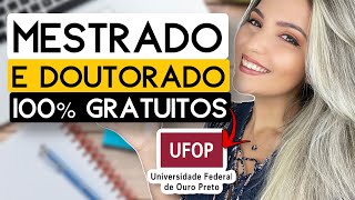 MESTRADO E DOUTORADO 100 GRATUITOS com INSCRIÇÕES ABERTAS AGORA  Mari Rel [upl. by Tollman524]