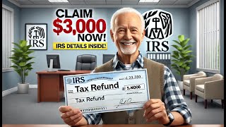 Claim Your 3000 Tax Refund Now IRS Releases Details for Eligible Taxpayers [upl. by Nnaael]