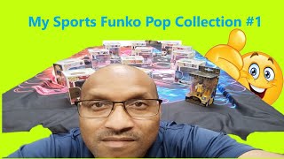 My Sports Funko Pop Collection 1 [upl. by Kcirdnekel]