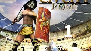 Строим город в CIVCITY ROME  1 [upl. by Krystyna]