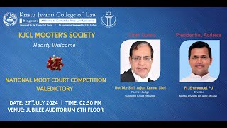 National Moot Court Competition 2024 Valedictory [upl. by Adiesirb]