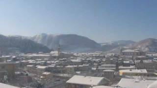 Il nevone di Febbraio 2012 a Cagli TimeLapse [upl. by Ettezus]