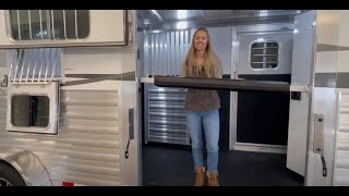 2022 4Star 21 Gooseneck Horse Trailer [upl. by Uahc]