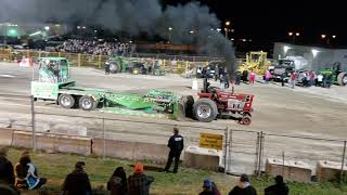 Lindsay Tractor Pull 2018 modified farm [upl. by Oreves]