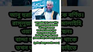 আবু হুরাইরা রাঃ থেকে বর্ণিত। golamsarwarsaide hadees islamicvideo motivational islamicstatus [upl. by Eves]