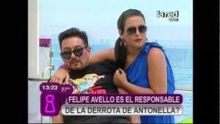 ¿Felipe Avello es el responsable de la derrota de Antonella Ríos [upl. by Anawd]